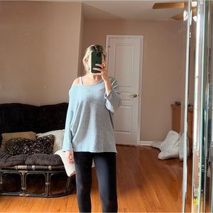 American apparel blue sweater